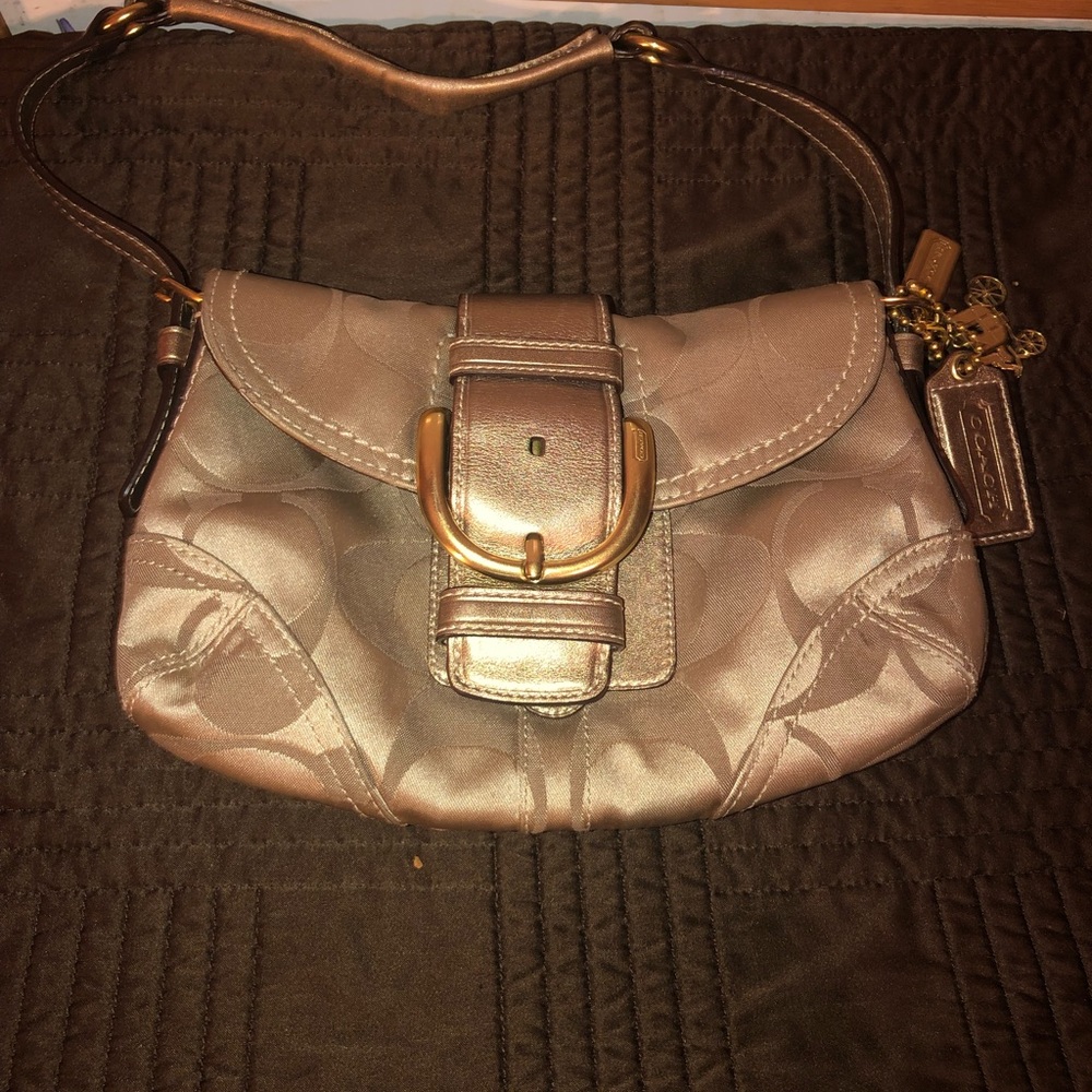 Gold Coach Clutch